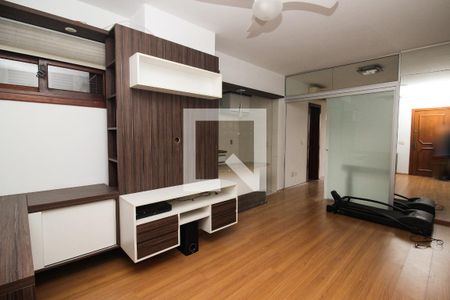 Sala de apartamento à venda com 1 quarto, 43m² em Centro Histórico, Porto Alegre