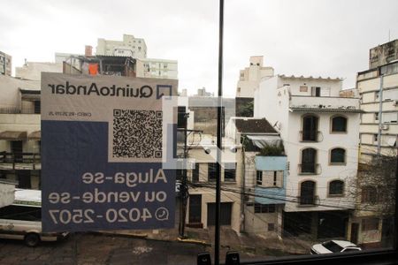 Vista do Quarto Suíte de apartamento à venda com 1 quarto, 43m² em Centro Histórico, Porto Alegre