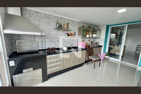 Varanda gourmet de apartamento à venda com 3 quartos, 176m² em Jardim Colombo, São Paulo