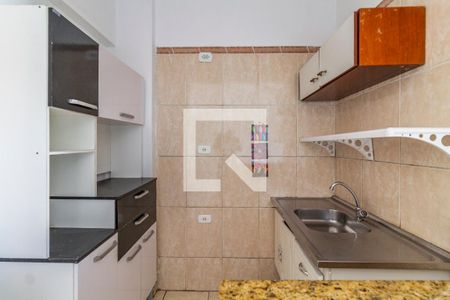 Cozinha de kitnet/studio para alugar com 1 quarto, 26m² em Consolação, São Paulo