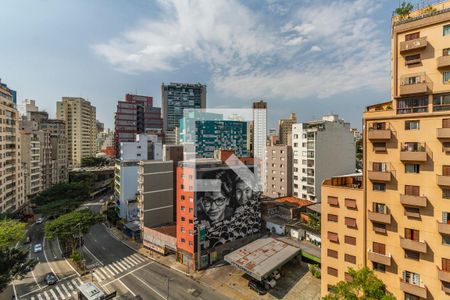 Vista de kitnet/studio para alugar com 1 quarto, 26m² em Consolação, São Paulo