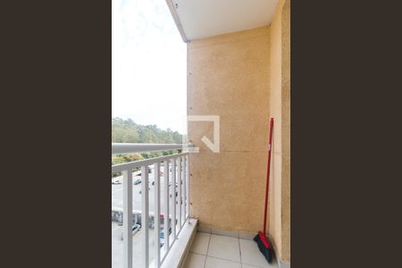 Varanda da Sala de apartamento para alugar com 2 quartos, 55m² em Vila Mogi Moderno, Mogi das Cruzes