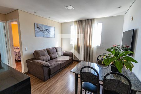 Sala de apartamento à venda com 2 quartos, 49m² em Santa Amélia, Belo Horizonte