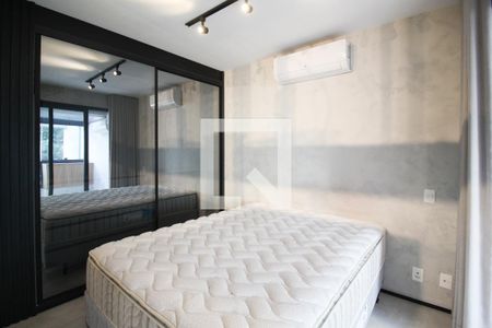 Sala/Suíte de apartamento para alugar com 1 quarto, 36m² em Indianópolis, São Paulo