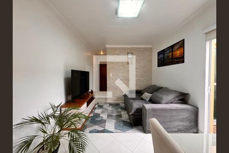 Sala de apartamento à venda com 2 quartos, 75m² em Vila Santa Teresa, Santo André