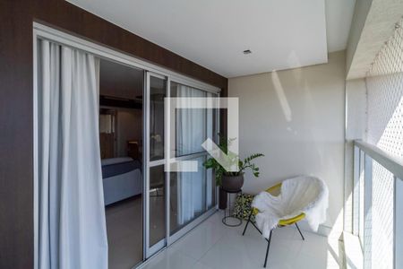 Varanda da sala 1 de apartamento para alugar com 3 quartos, 220m² em Castelo, Belo Horizonte