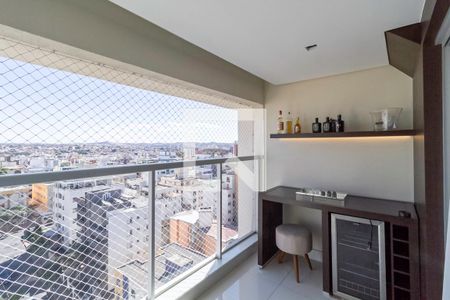 Varanda da sala 1 de apartamento para alugar com 3 quartos, 220m² em Castelo, Belo Horizonte