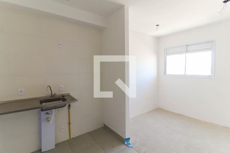 Sala/Cozinha de apartamento para alugar com 1 quarto, 31m² em Mooca, São Paulo