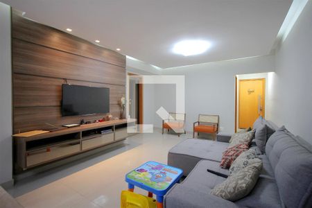 Sala de apartamento à venda com 3 quartos, 106m² em Fernão Dias, Belo Horizonte