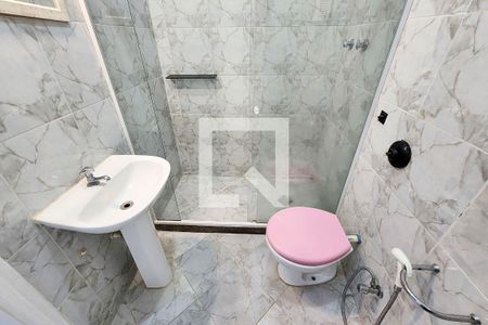 Banheiro de apartamento para alugar com 1 quarto, 35m² em Laranjeiras, Rio de Janeiro