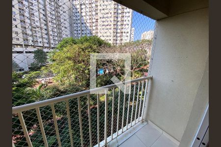 Varanda da Sala de apartamento para alugar com 2 quartos, 49m² em Del Castilho, Rio de Janeiro