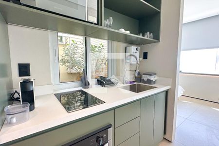 Cozinha de kitnet/studio à venda com 1 quarto, 30m² em Copacabana, Rio de Janeiro