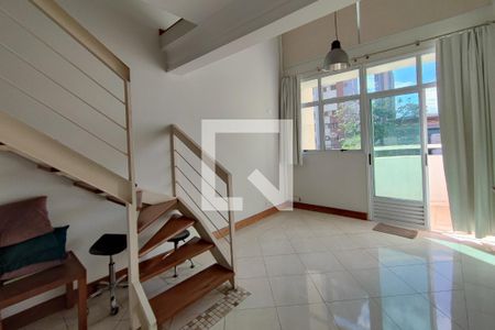 Sala de apartamento à venda com 1 quarto, 70m² em Cambuí, Campinas