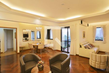 Sala de apartamento à venda com 3 quartos, 130m² em Jardim Analia Franco, São Paulo