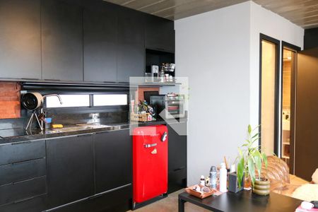 Cozinha de apartamento à venda com 1 quarto, 40m² em Santa Maria, São Caetano do Sul