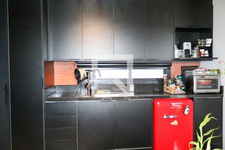 Cozinha de apartamento à venda com 1 quarto, 40m² em Santa Maria, São Caetano do Sul