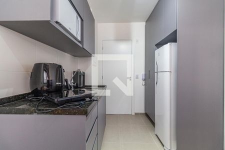 Sala/Cozinha de apartamento à venda com 1 quarto, 24m² em Pinheiros, São Paulo