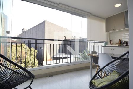 Varanda de apartamento à venda com 2 quartos, 59m² em Jardim da Gloria, São Paulo