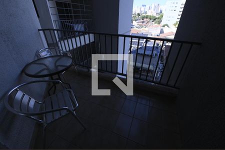 Varanda da sala de apartamento para alugar com 2 quartos, 63m² em Jardim América, Goiânia