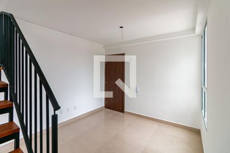 Sala de apartamento à venda com 3 quartos, 98m² em Santa Helena, Belo Horizonte