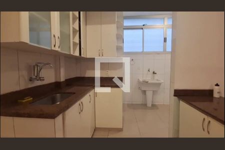 Cozinha de apartamento à venda com 3 quartos, 110m² em Funcionários, Belo Horizonte