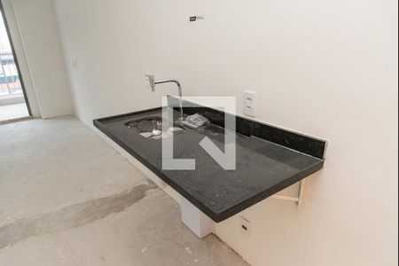 Cozinha de apartamento à venda com 1 quarto, 34m² em Vila Dom Pedro I, São Paulo