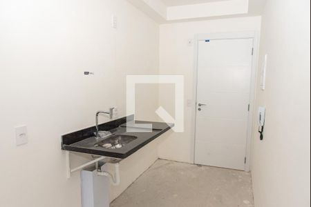 Cozinha de apartamento à venda com 1 quarto, 34m² em Vila Dom Pedro I, São Paulo