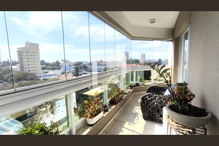 Sala - Varanda de apartamento à venda com 3 quartos, 158m² em Vila Boaventura, Jundiaí