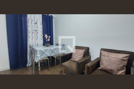 Sala de apartamento à venda com 2 quartos, 47m² em Parque Oratório, Santo André