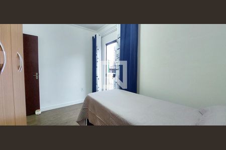 Quarto 1 suíte de apartamento à venda com 2 quartos, 47m² em Parque Oratório, Santo André