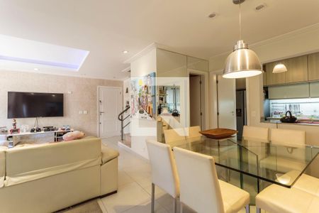 Sala de casa de condomínio à venda com 4 quartos, 210m² em Indianópolis, São Paulo