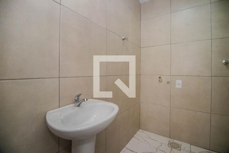 Banheiro de kitnet/studio à venda com 1 quarto, 27m² em Jardim Dona Leopoldina, Porto Alegre