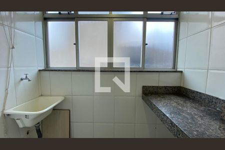 Área de Serviço de apartamento à venda com 3 quartos, 80m² em Coração Eucarístico, Belo Horizonte