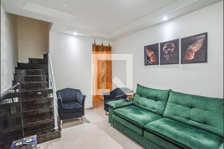 Sala de casa à venda com 3 quartos, 100m² em Casa Branca, Santo André