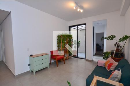 Sala 2 ambientes de apartamento à venda com 3 quartos, 145m² em Santo Antônio, Belo Horizonte