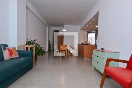 Sala 2 ambientes de apartamento à venda com 3 quartos, 145m² em Santo Antônio, Belo Horizonte