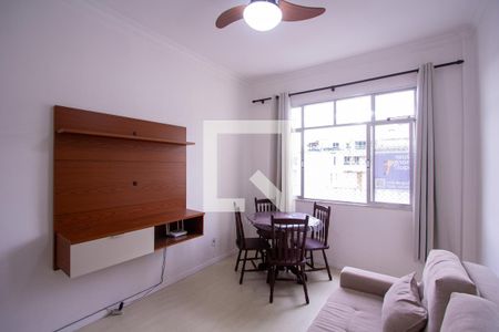 Sala de apartamento para alugar com 1 quarto, 50m² em São Francisco, Niterói