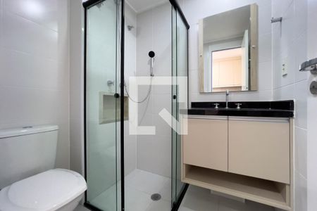 Banheiro de kitnet/studio à venda com 1 quarto, 27m² em Vila Mariana, São Paulo