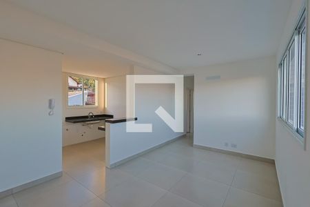 Sala de apartamento à venda com 3 quartos, 73m² em Padre Eustáquio, Belo Horizonte