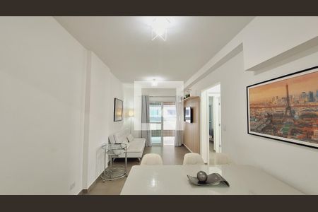 Sala de apartamento para alugar com 2 quartos, 69m² em Boqueirão, Praia Grande