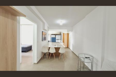 Sala de apartamento para alugar com 2 quartos, 69m² em Boqueirão, Praia Grande