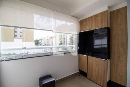 Varanda da Sala de apartamento para alugar com 1 quarto, 56m² em Parque Campolim, Sorocaba