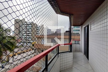 Varanda de apartamento para alugar com 1 quarto, 61m² em Guilhermina, Praia Grande