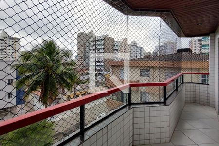 Varanda de apartamento para alugar com 1 quarto, 61m² em Guilhermina, Praia Grande