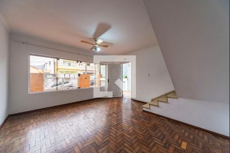 Sala de casa para alugar com 3 quartos, 117m² em Vila Scarpelli, Santo André