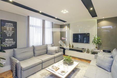 Sala de apartamento à venda com 3 quartos, 148m² em Santa Cecilia, São Paulo