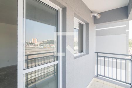 Varanda Gourmet de apartamento à venda com 2 quartos, 59m² em Vila Metalúrgica, Santo André