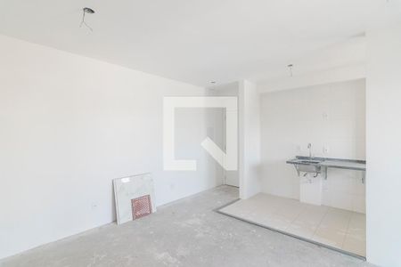 Sala de apartamento à venda com 2 quartos, 59m² em Vila Metalúrgica, Santo André