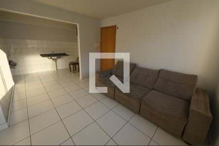 Sala de apartamento para alugar com 2 quartos, 52m² em Vila Maria, Aparecida de Goiânia