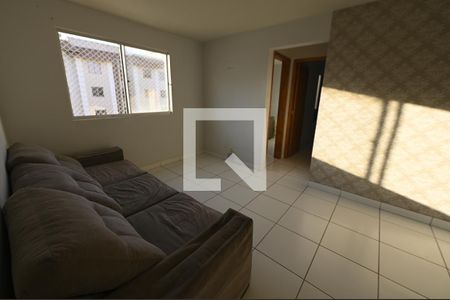 Sala de apartamento para alugar com 2 quartos, 52m² em Vila Maria, Aparecida de Goiânia